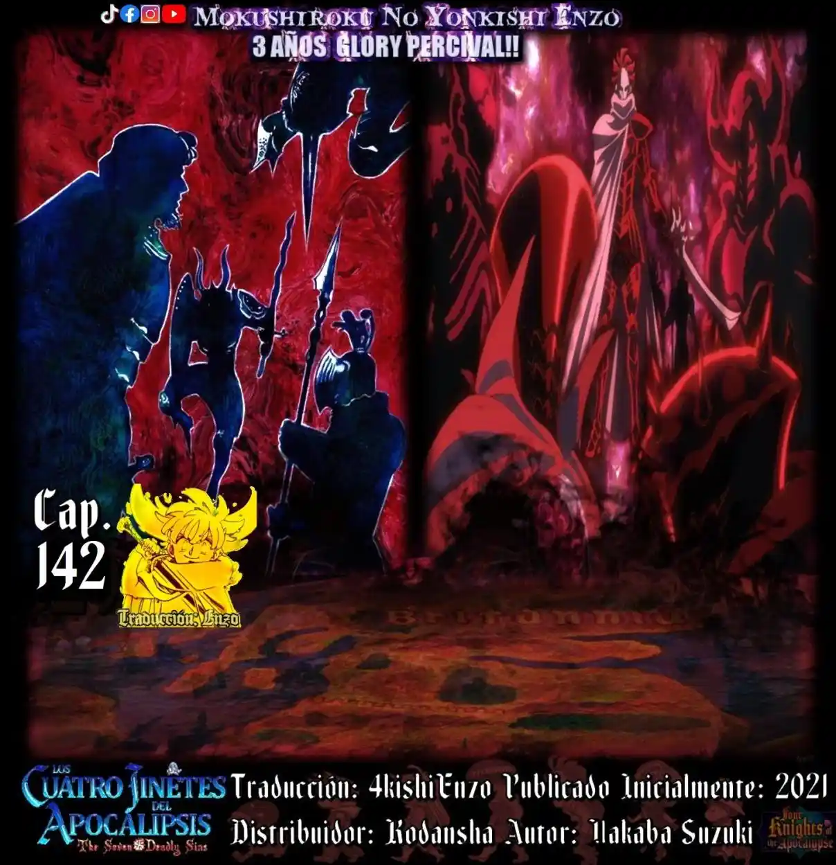 Mokushiroku No Yonkishi - Capítulo 142 - Página 21 - LectorTMOo