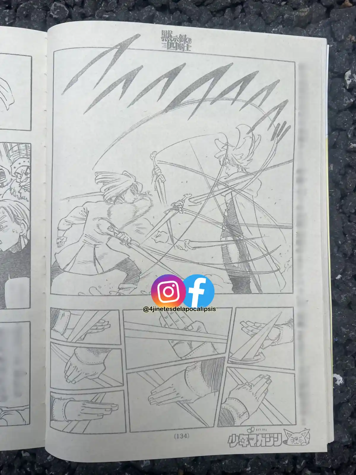 Mokushiroku No Yonkishi - Capítulo 167 - Página 12 - LectorTMOo