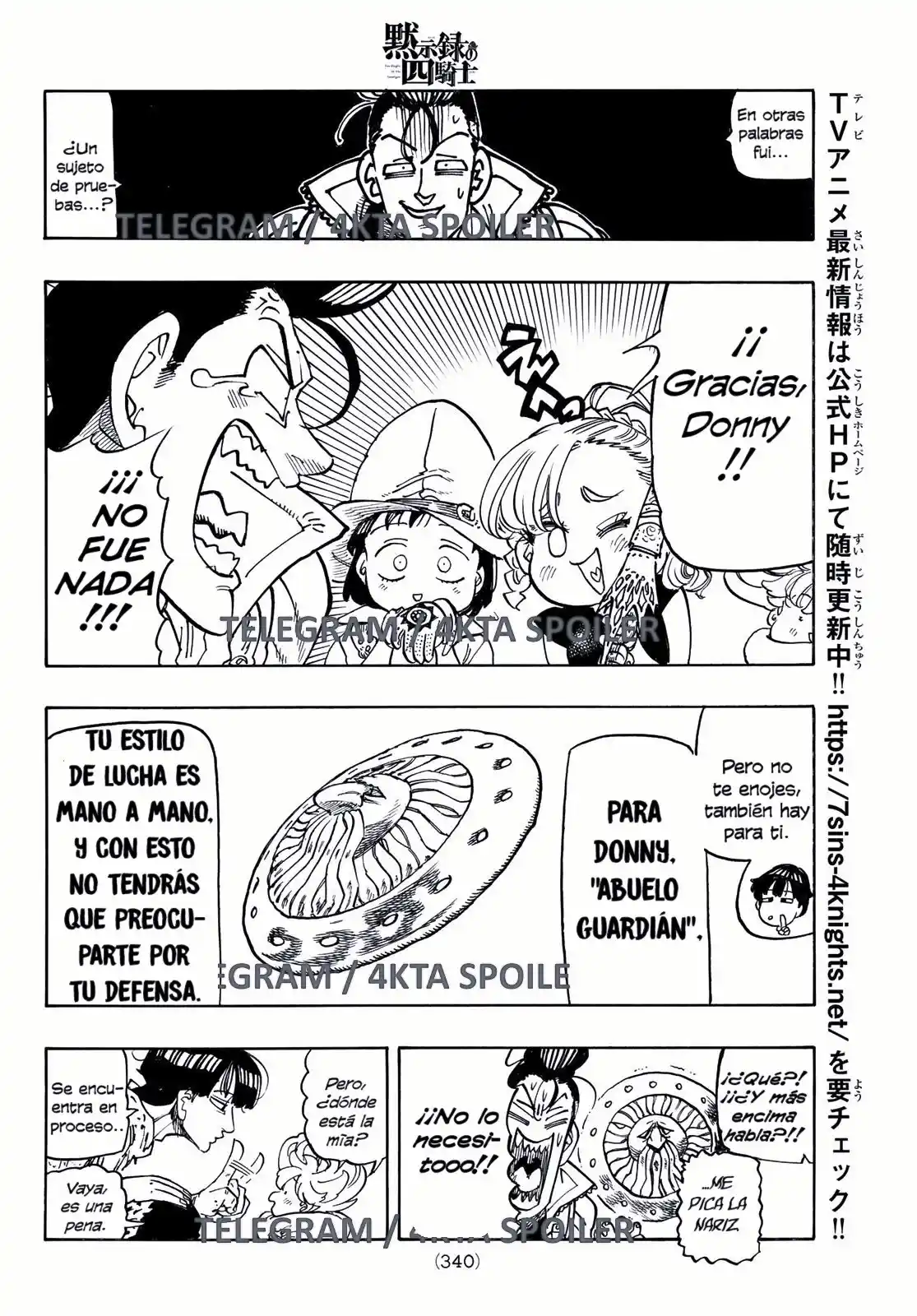 Mokushiroku No Yonkishi - Capítulo 170 - Página 9 - LectorTMOo
