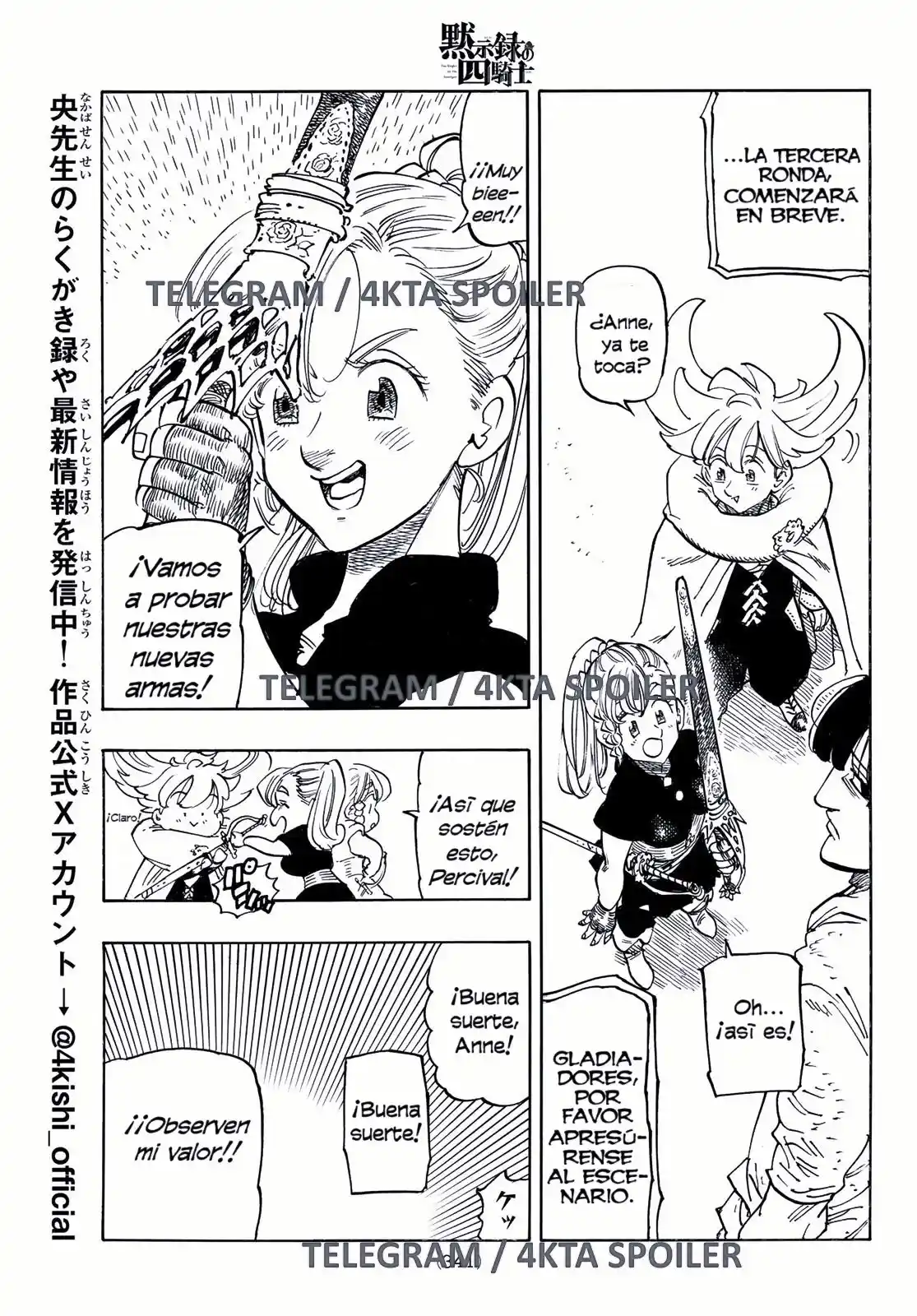 Mokushiroku No Yonkishi - Capítulo 170 - Página 10 - LectorTMOo