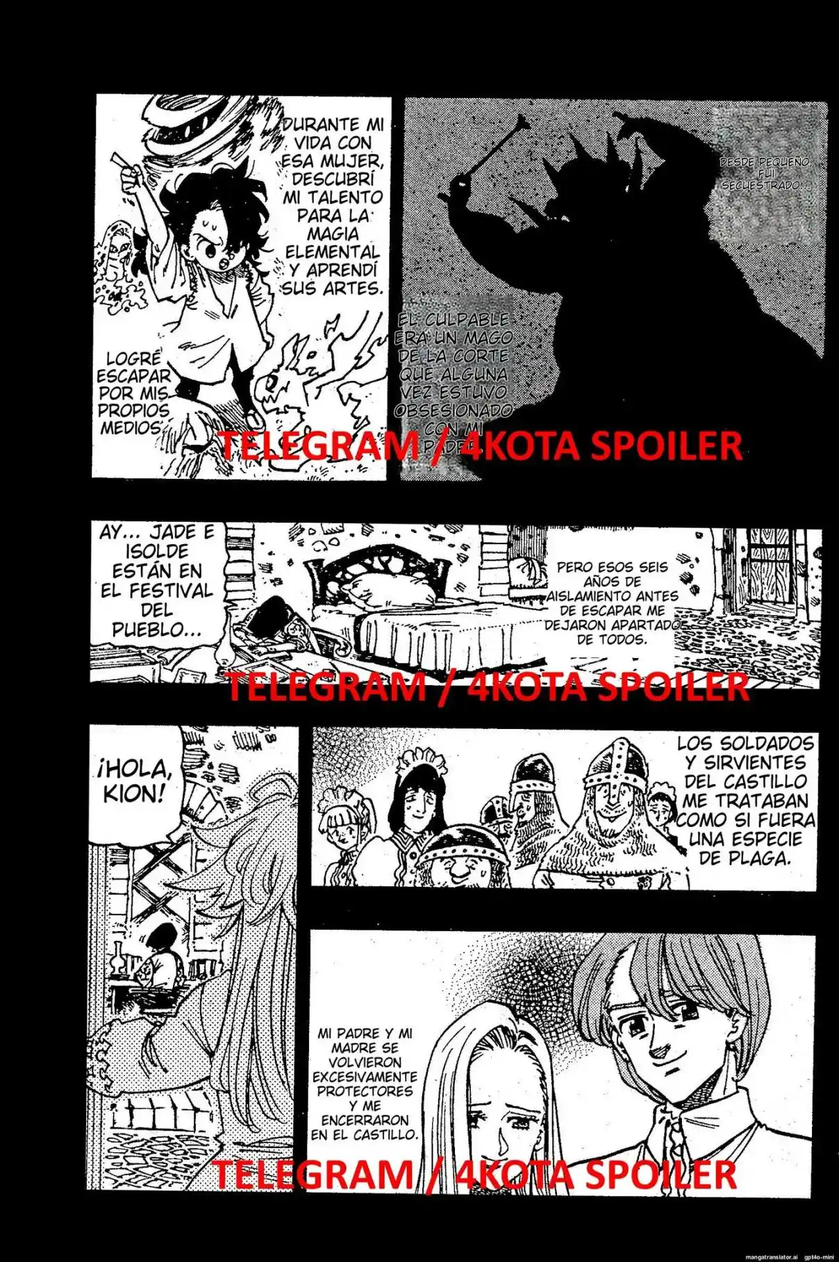 Mokushiroku No Yonkishi - Capítulo 179 - Página 5 - LectorTMOo