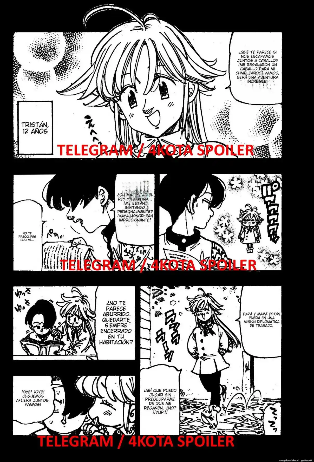 Mokushiroku No Yonkishi - Capítulo 179 - Página 6 - LectorTMOo
