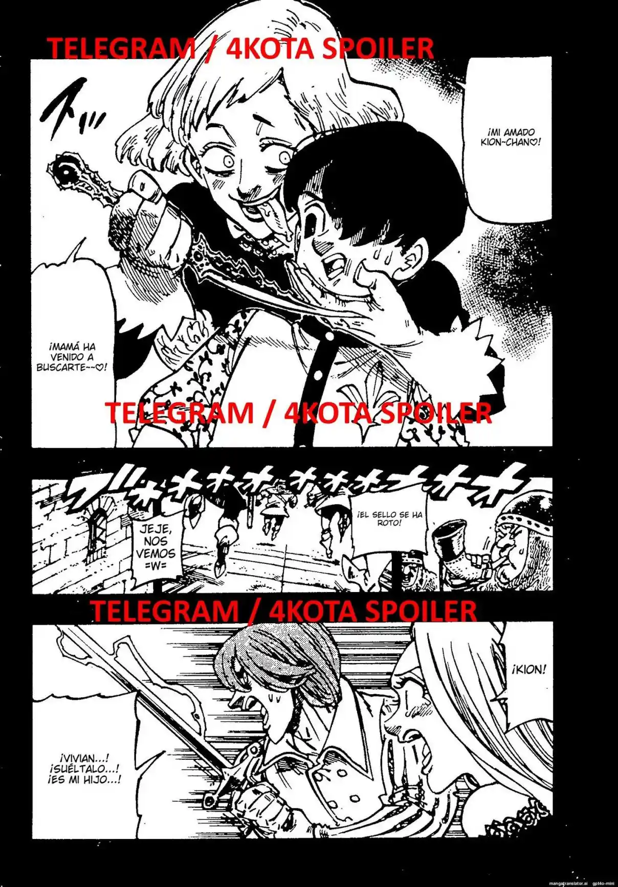 Mokushiroku No Yonkishi - Capítulo 179 - Página 8 - LectorTMOo