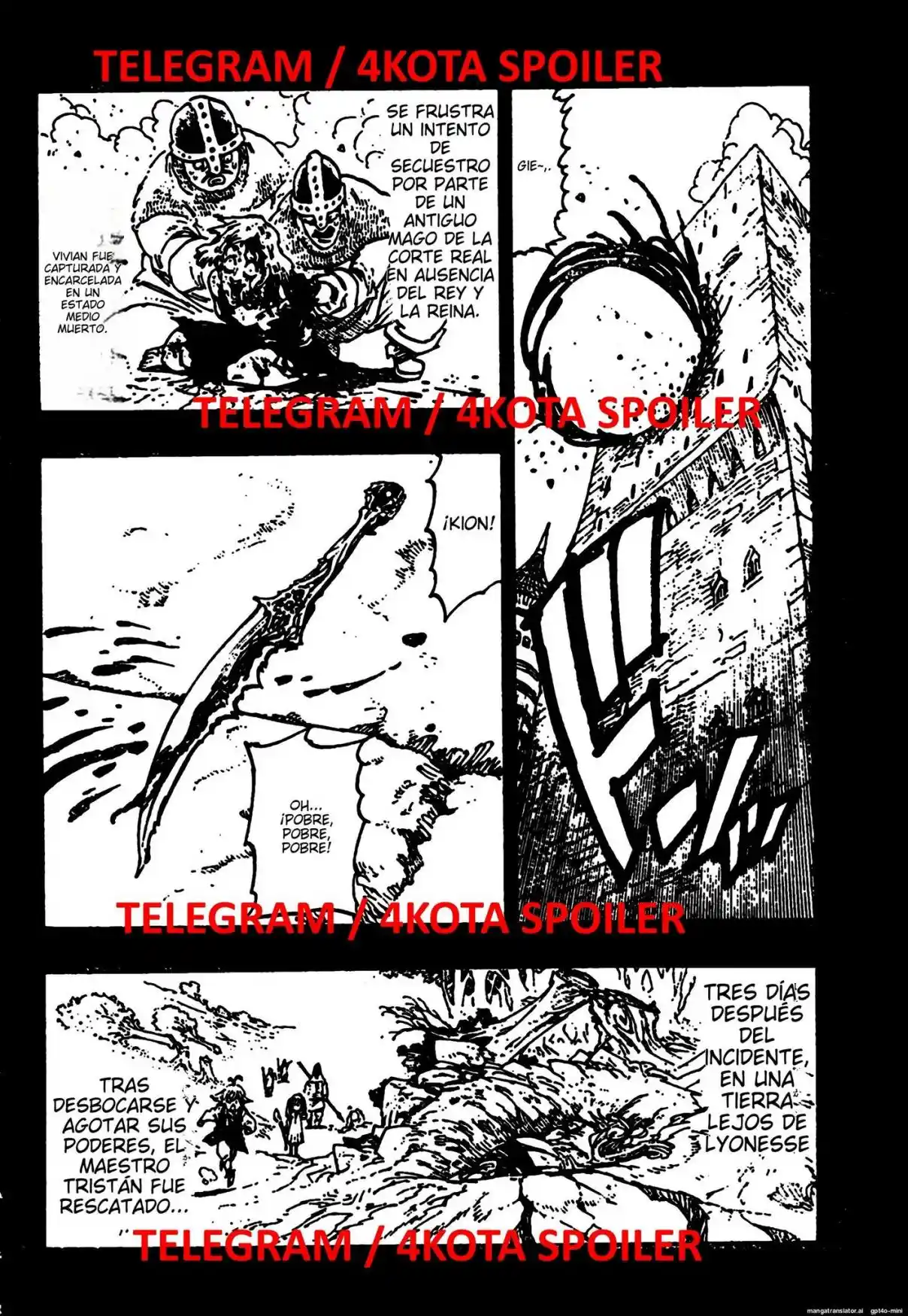 Mokushiroku No Yonkishi - Capítulo 179 - Página 12 - LectorTMOo