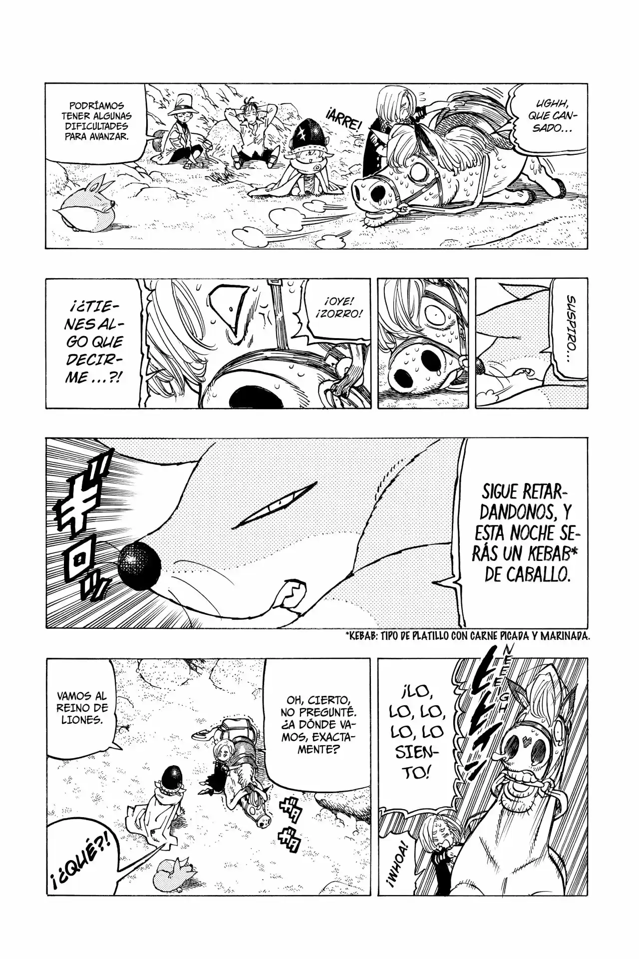 Mokushiroku No Yonkishi - Capítulo 24 - Página 8 - LectorTMOo