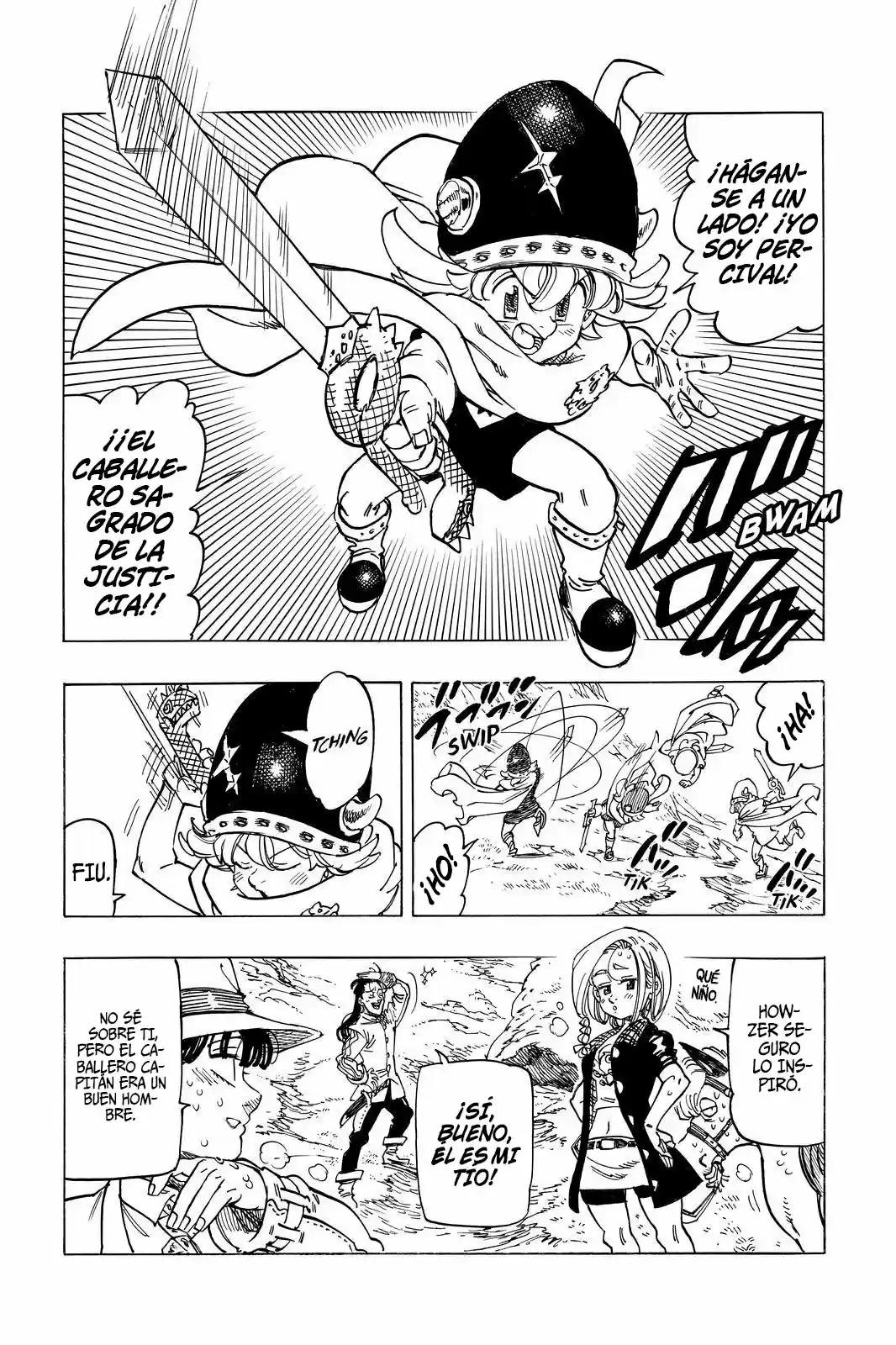Mokushiroku No Yonkishi - Capítulo 32 - Página 5 - LectorTMOo