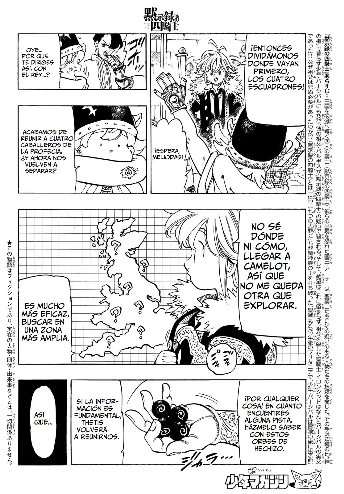 Mokushiroku No Yonkishi - Capítulo 89 - Página 4 - LectorTMOo