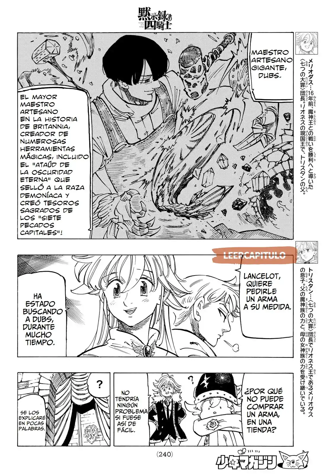 Mokushiroku No Yonkishi - Capítulo 89 - Página 8 - LectorTMOo
