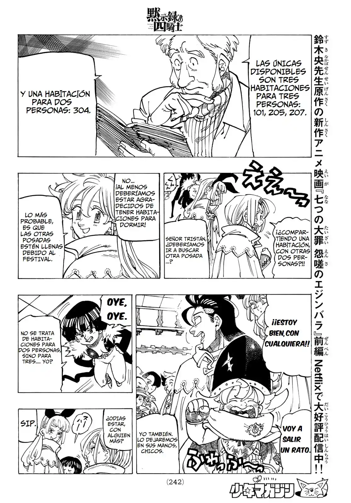 Mokushiroku No Yonkishi - Capítulo 92 - Página 10 - LectorTMOo