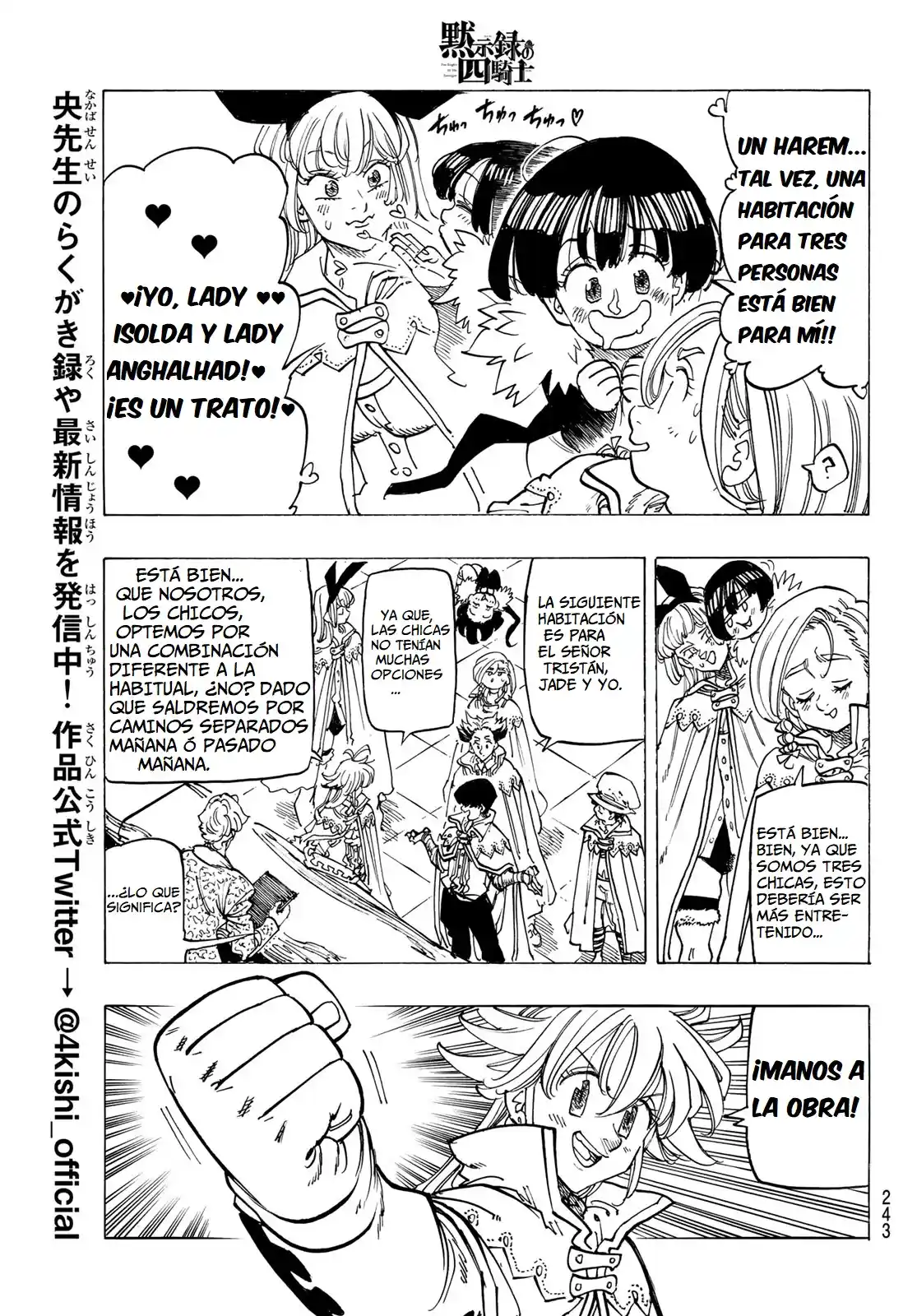 Mokushiroku No Yonkishi - Capítulo 92 - Página 11 - LectorTMOo