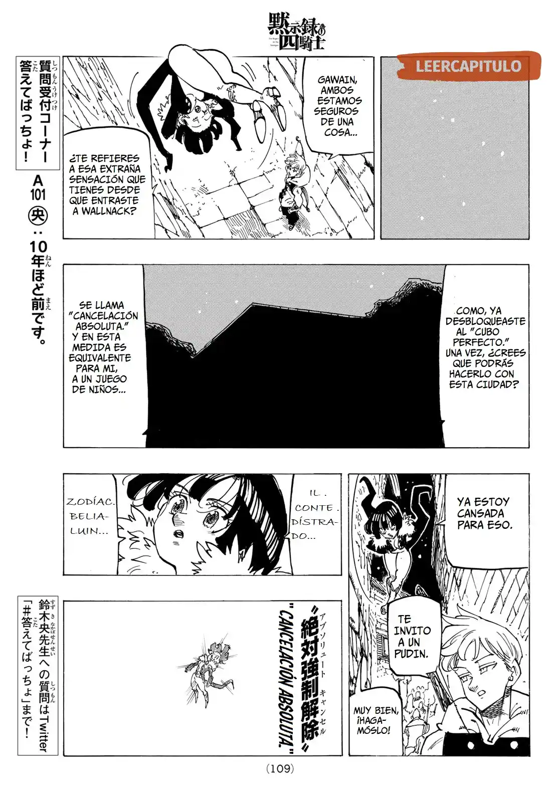 Mokushiroku No Yonkishi - Capítulo 94 - Página 11 - LectorTMOo