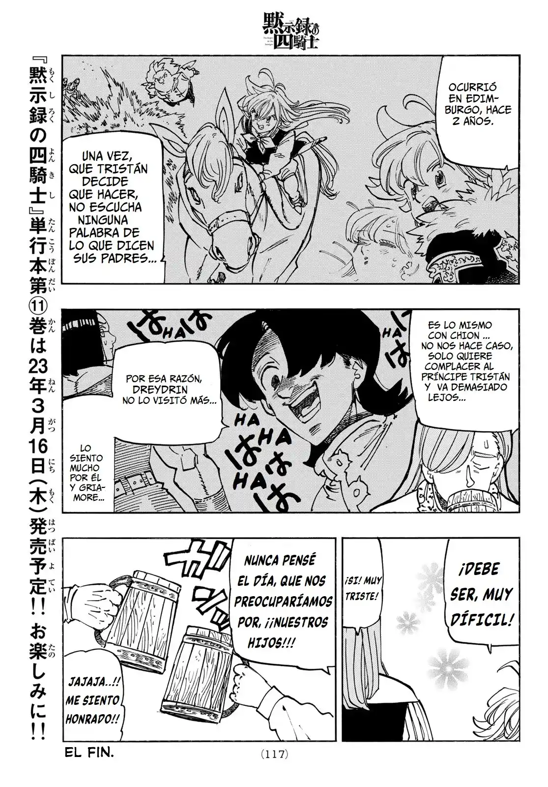 Mokushiroku No Yonkishi - Capítulo 94 - Página 19 - LectorTMOo