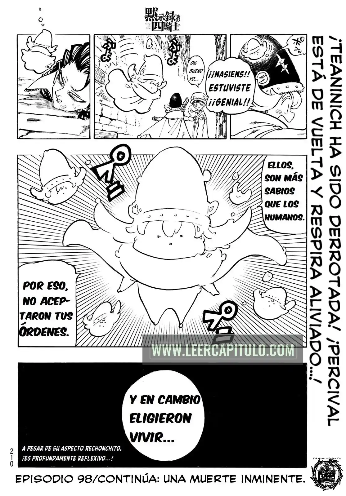 Mokushiroku No Yonkishi - Capítulo 97 - Página 20 - LectorTMOo