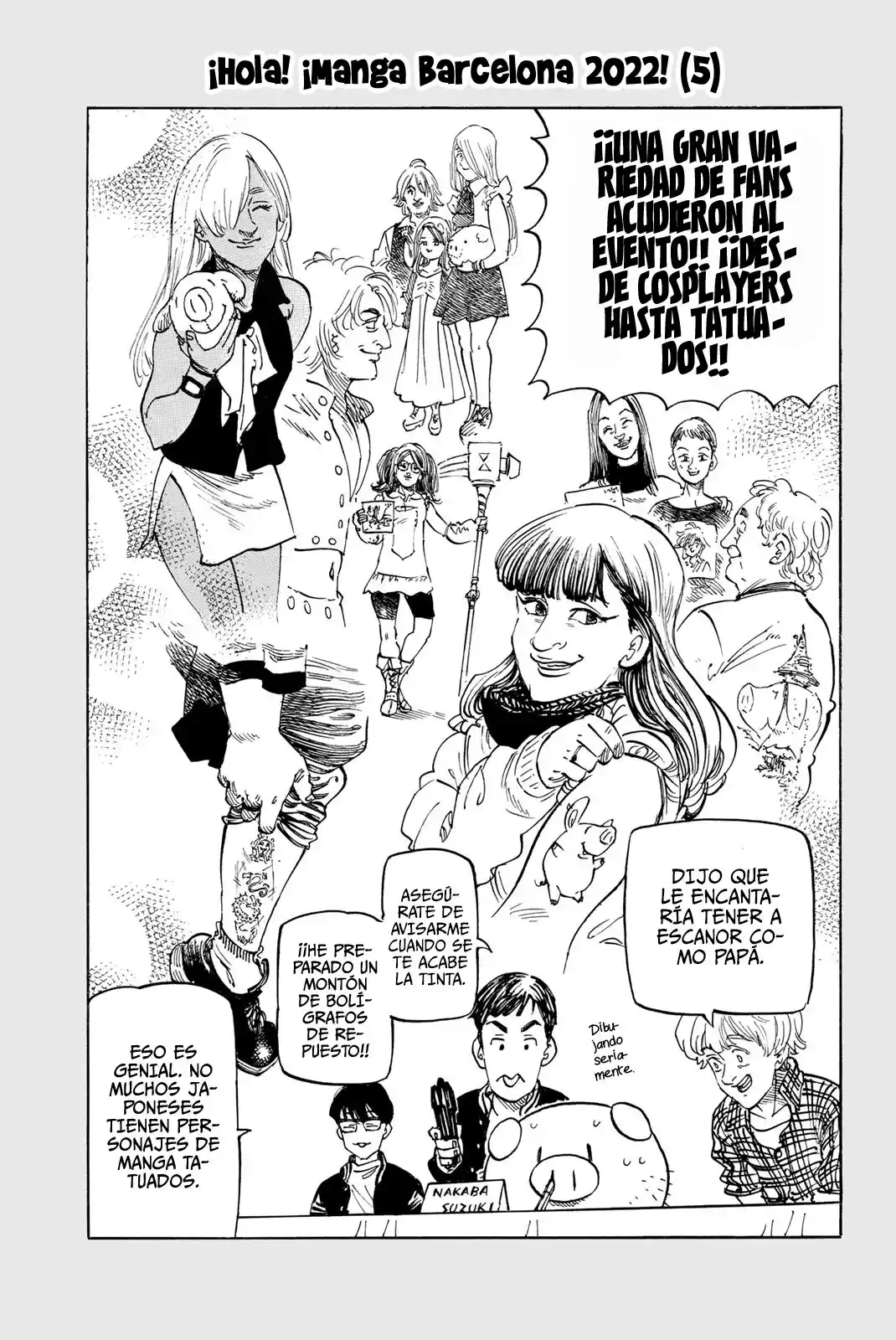 Mokushiroku No Yonkishi - Capítulo 98.5 - Página 8 - LectorTMOo