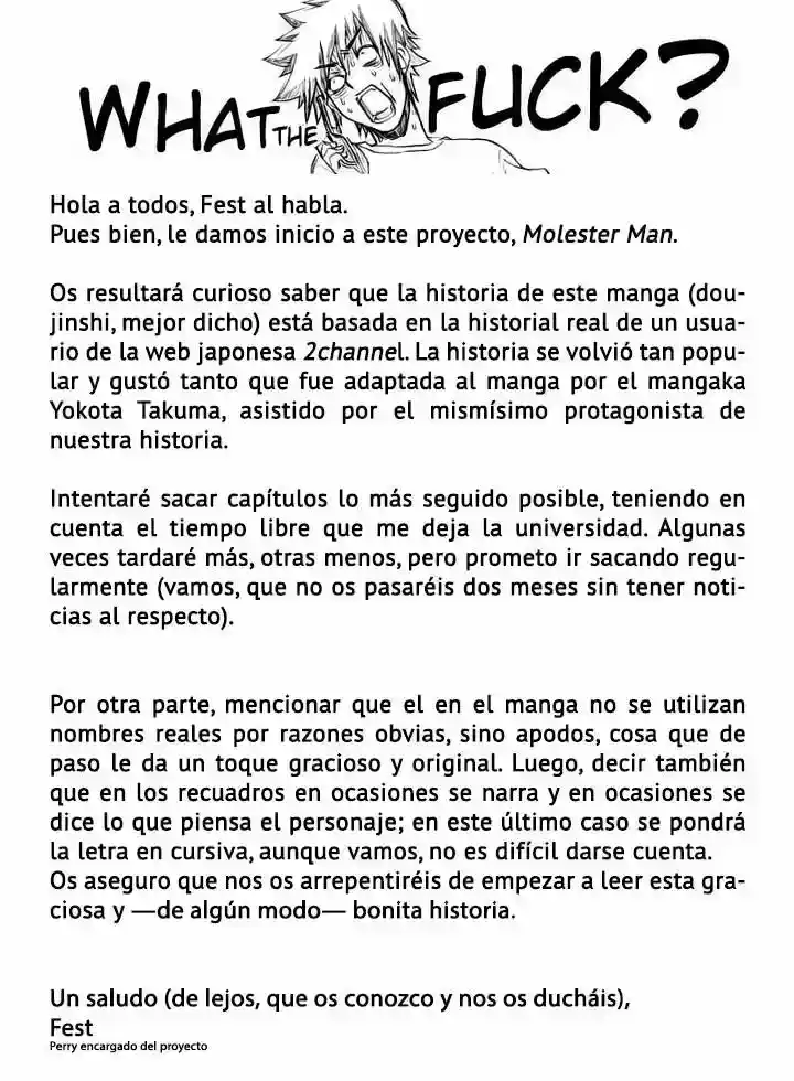 Molester Man - Capítulo 8 - Página 1 - LectorTMOo