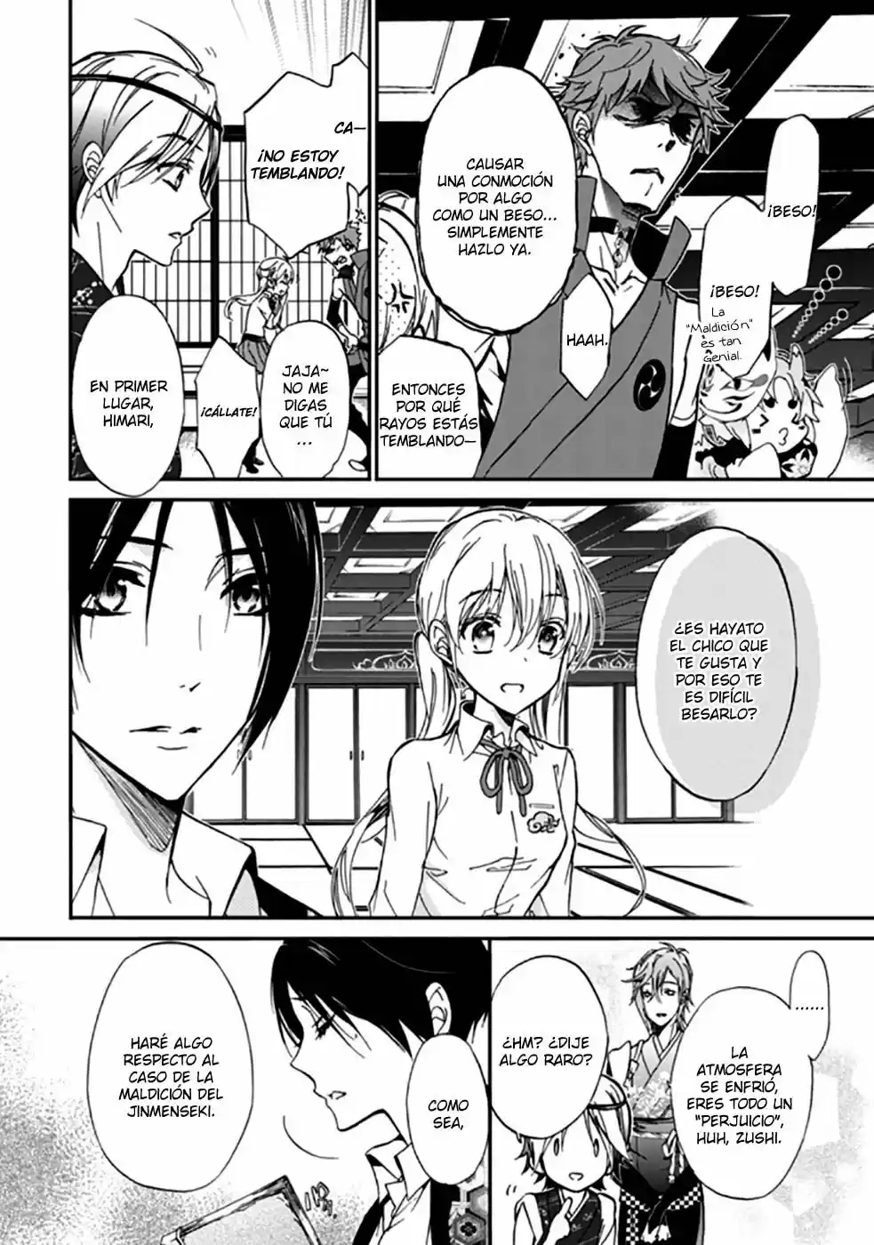 Momochi-san Chi No Ayakashi Ouji - Capítulo 19 - Página 8 - LectorTMOo