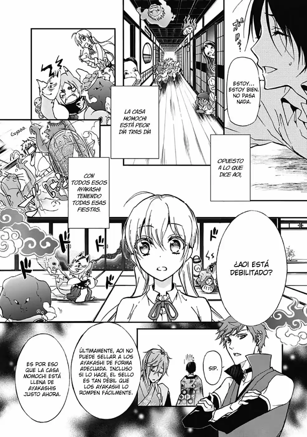 Momochi-san Chi No Ayakashi Ouji - Capítulo 22 - Página 8 - LectorTMOo