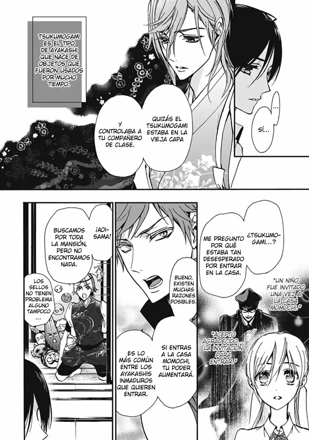 Momochi-san Chi No Ayakashi Ouji - Capítulo 25 - Página 10 - LectorTMOo