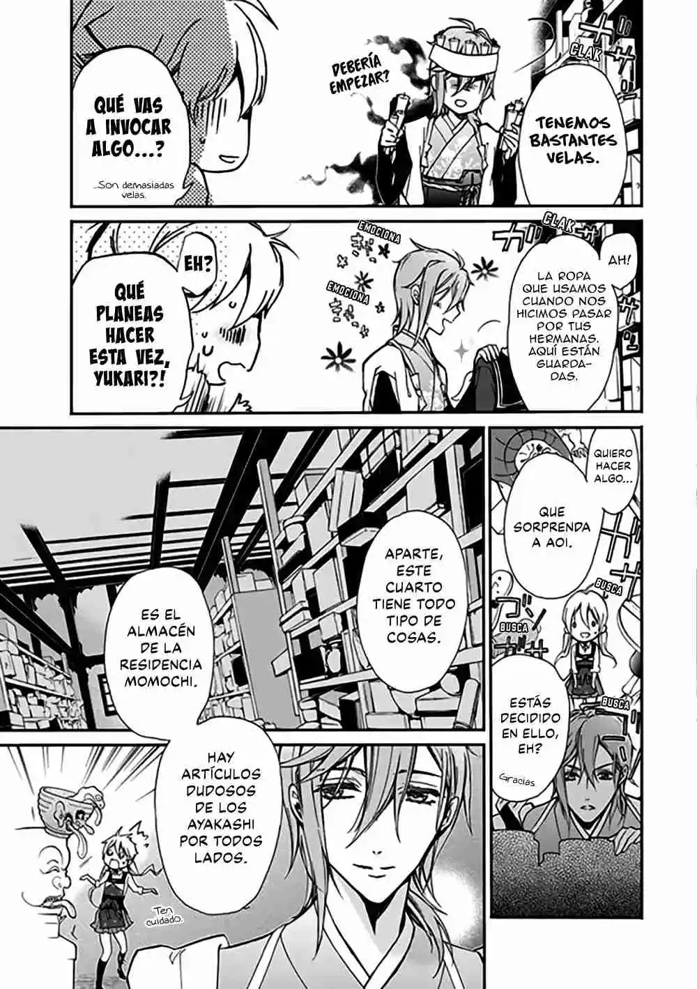 Momochi-san Chi No Ayakashi Ouji - Capítulo 34 - Página 15 - LectorTMOo