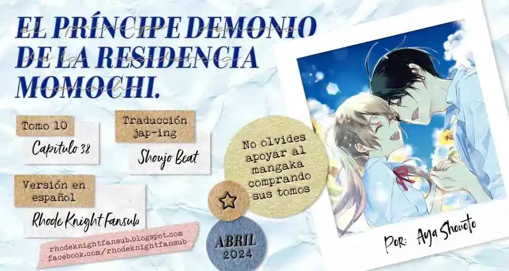 Momochi-san Chi No Ayakashi Ouji - Capítulo 38 - Página 1 - LectorTMOo