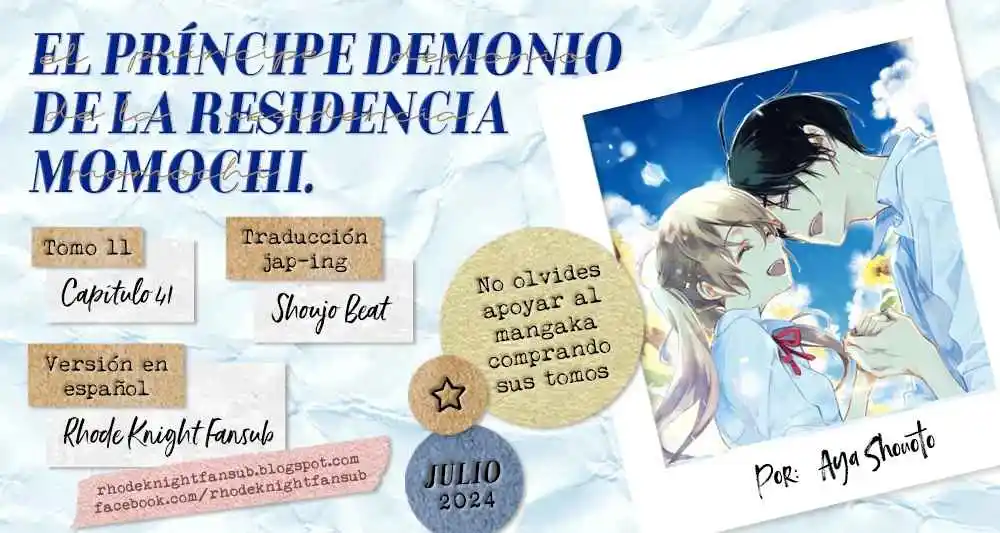 Momochi-san Chi No Ayakashi Ouji - Capítulo 41 - Página 1 - LectorTMOo