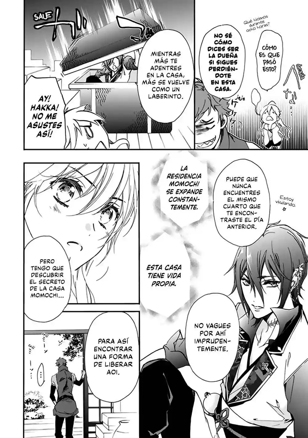 Momochi-san Chi No Ayakashi Ouji - Capítulo 46 - Página 10 - LectorTMOo
