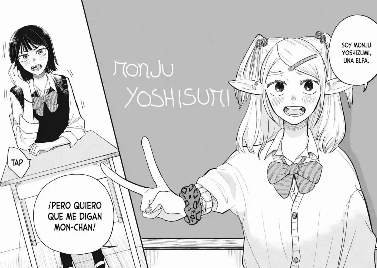 ¡Mon-chan La Elfa, Estudiante De Secundaria! - Capítulo 1 - Página 4 - LectorTMOo