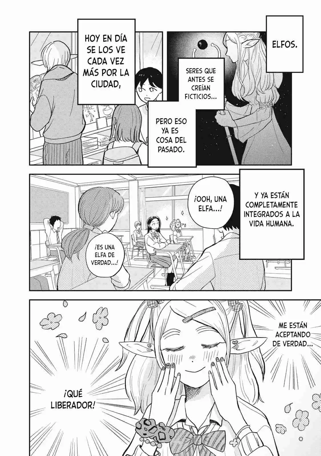 ¡Mon-chan La Elfa, Estudiante De Secundaria! - Capítulo 1 - Página 5 - LectorTMOo