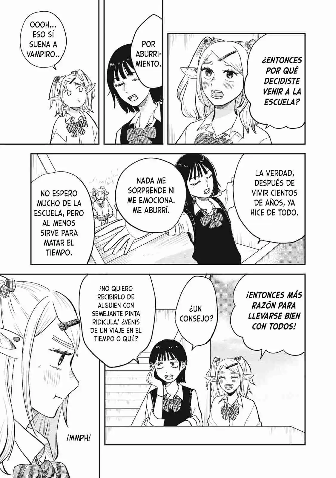 ¡Mon-chan La Elfa, Estudiante De Secundaria! - Capítulo 1 - Página 12 - LectorTMOo