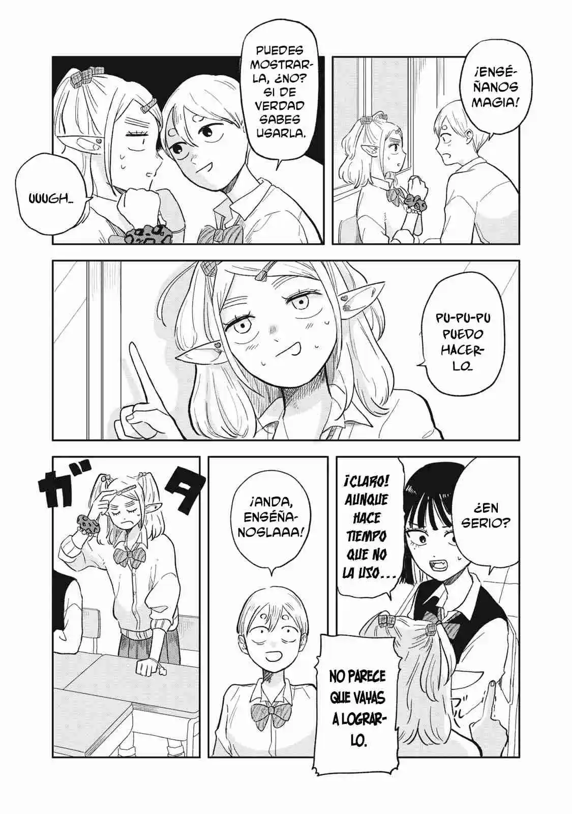 ¡Mon-chan La Elfa, Estudiante De Secundaria! - Capítulo 2 - Página 8 - LectorTMOo