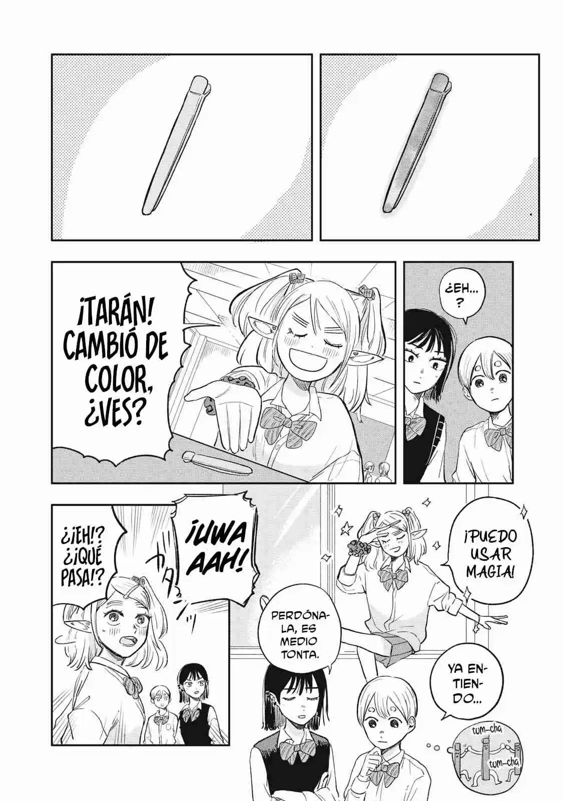 ¡Mon-chan La Elfa, Estudiante De Secundaria! - Capítulo 2 - Página 11 - LectorTMOo