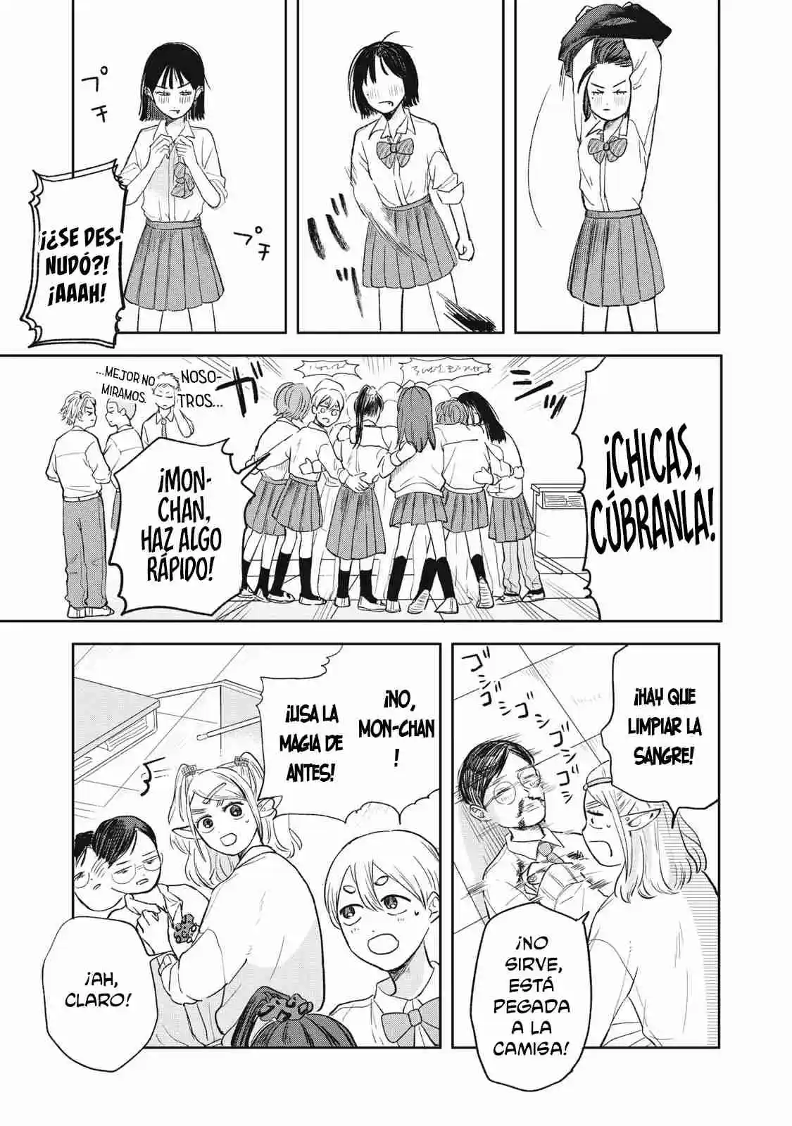 ¡Mon-chan La Elfa, Estudiante De Secundaria! - Capítulo 2 - Página 14 - LectorTMOo
