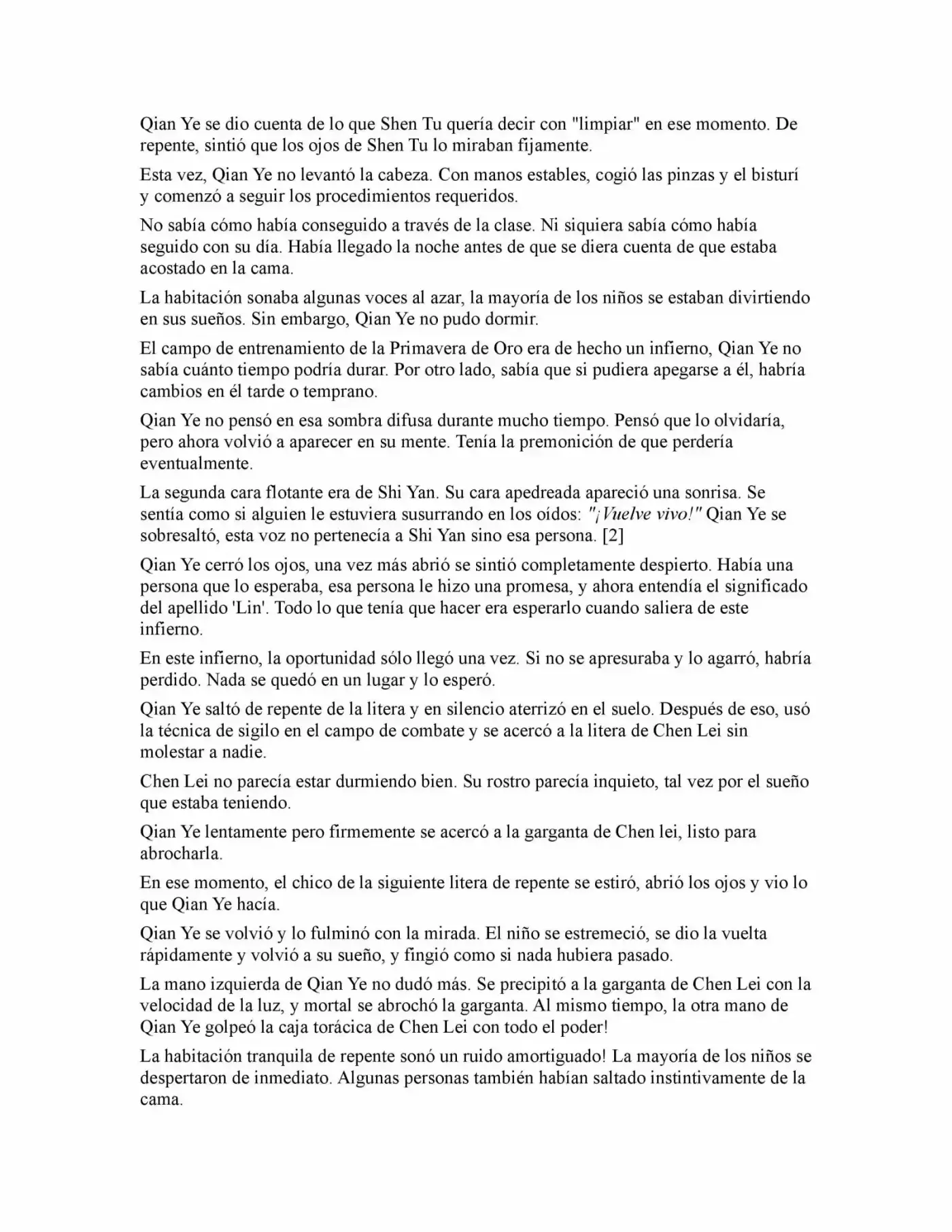 Monarch Of Evernight (Novela) - Capítulo 10 - Página 4 - LectorTMOo