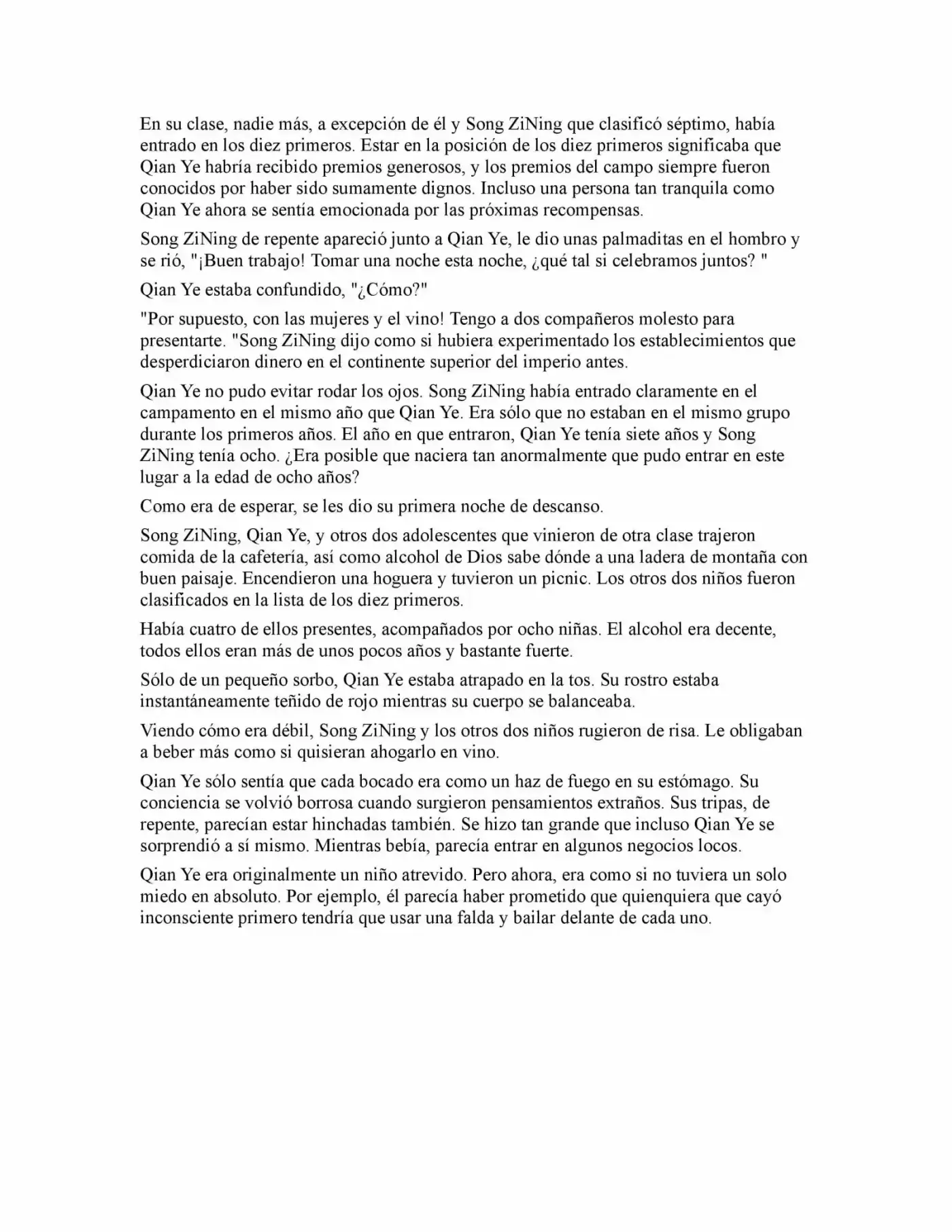 Monarch Of Evernight (Novela) - Capítulo 15 - Página 5 - LectorTMOo