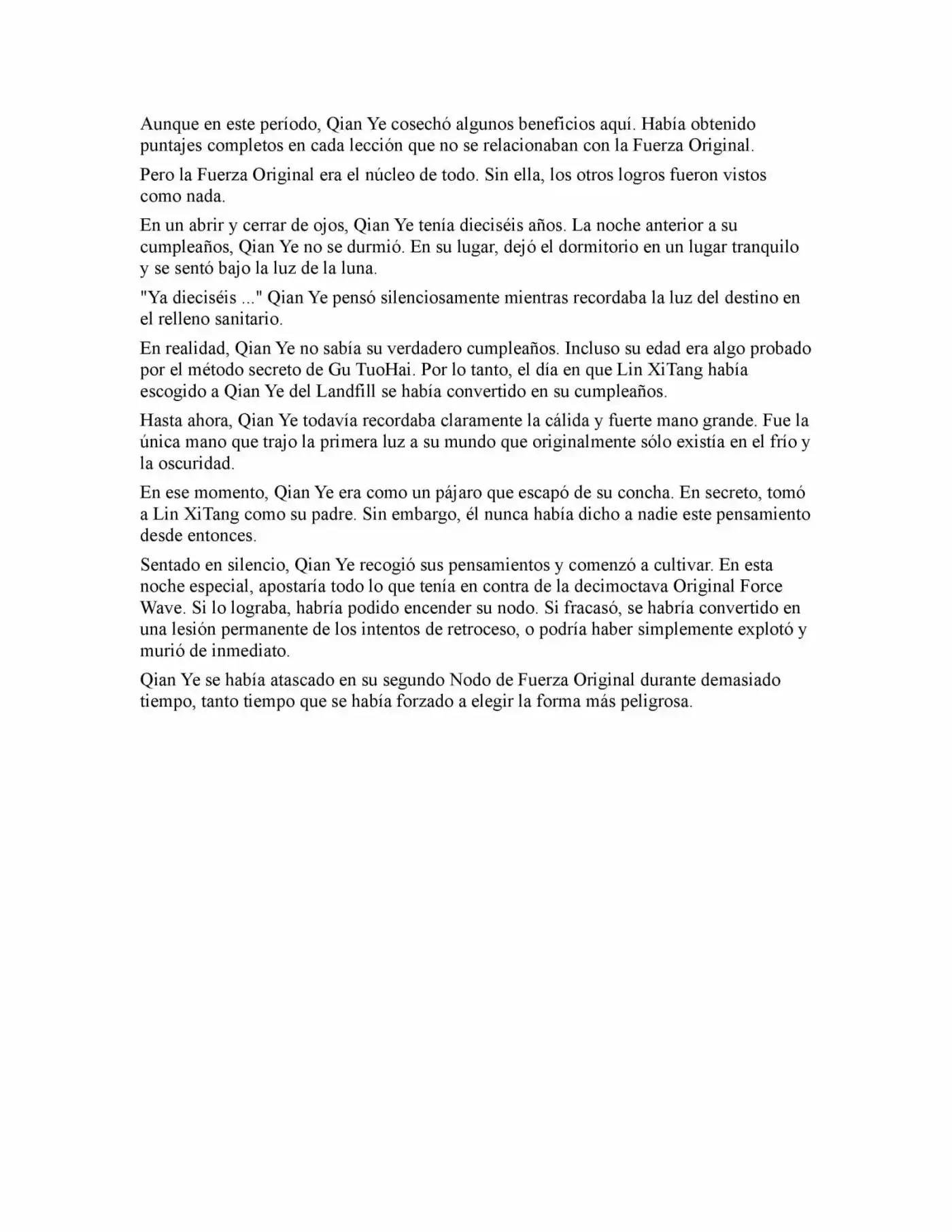 Monarch Of Evernight (Novela) - Capítulo 16 - Página 5 - LectorTMOo