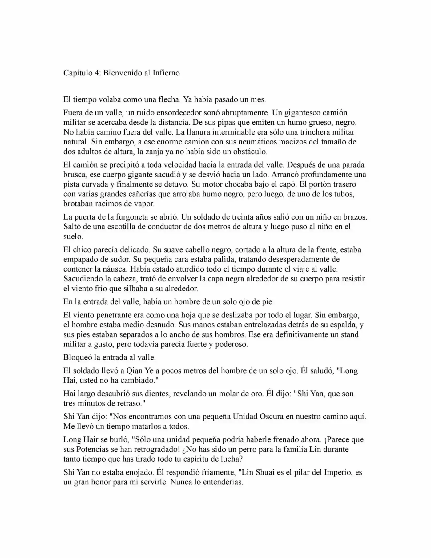 Monarch Of Evernight (Novela) - Capítulo 4 - Página 1 - LectorTMOo