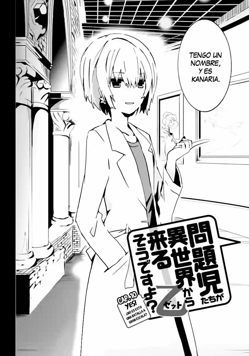 Mondaiji-tachi Ga Isekai Kara Kuru Sou Desu Yo? Z - Capítulo 10 - Página 5 - LectorTMOo
