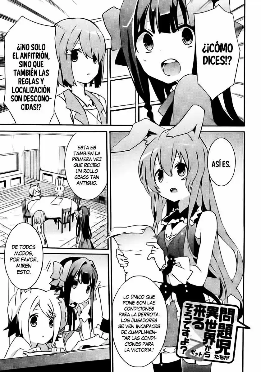 Mondaiji-tachi Ga Isekai Kara Kuru Sou Desu Yo? Z - Capítulo 12 - Página 4 - LectorTMOo