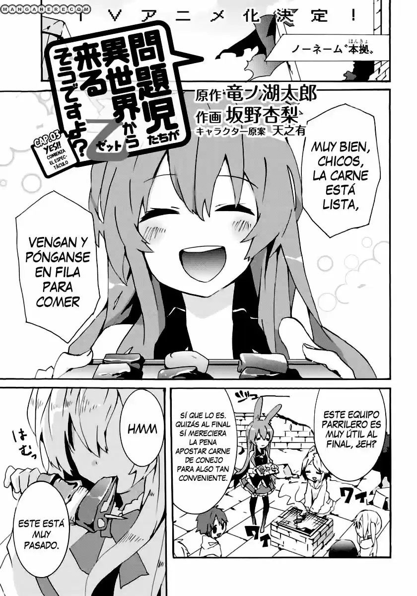 Mondaiji-tachi Ga Isekai Kara Kuru Sou Desu Yo? Z - Capítulo 3 - Página 5 - LectorTMOo