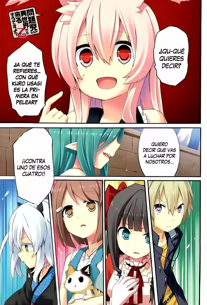 Mondaiji-tachi Ga Isekai Kara Kuru Sou Desu Yo? Z - Capítulo 6 - Página 4 - LectorTMOo