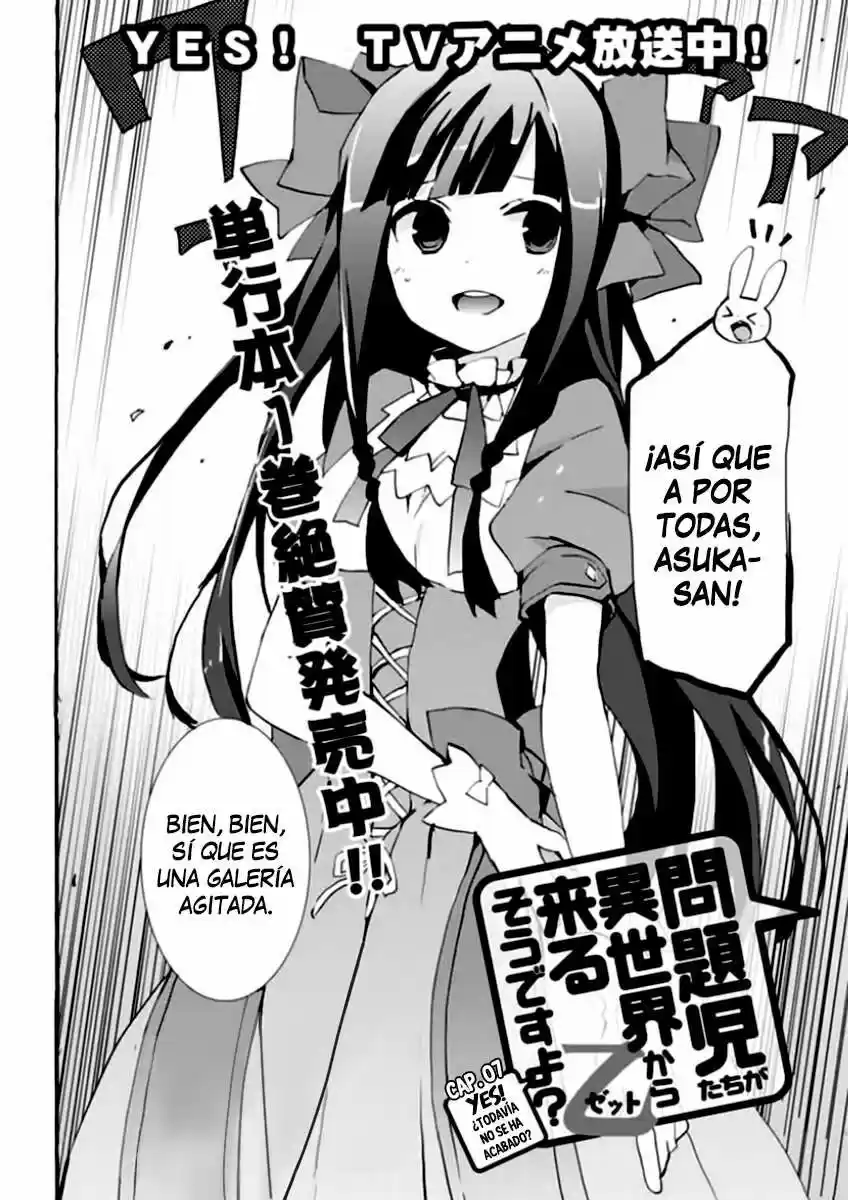 Mondaiji-tachi Ga Isekai Kara Kuru Sou Desu Yo? Z - Capítulo 7 - Página 5 - LectorTMOo