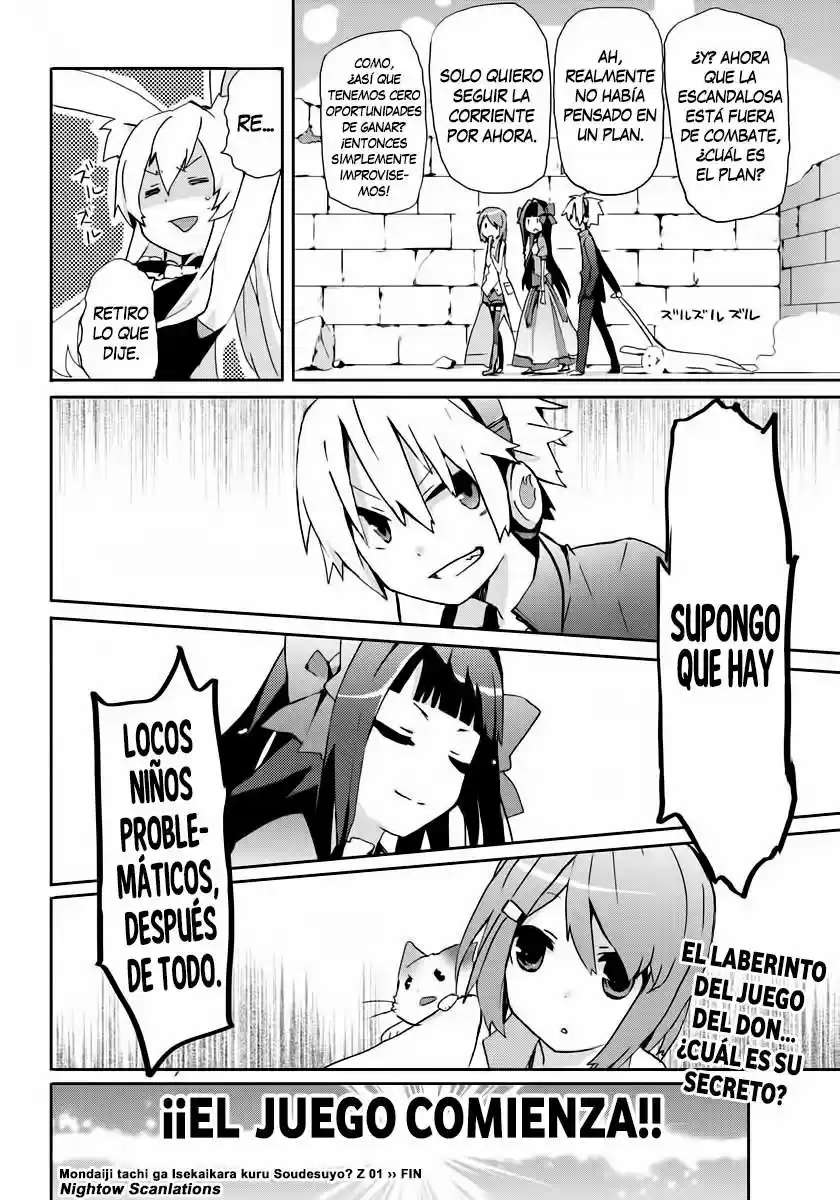 Mondaiji Tachi Ga Isekaikara Kuru Soudesuyo? Z - Capítulo 1 - Página 35 - LectorTMOo