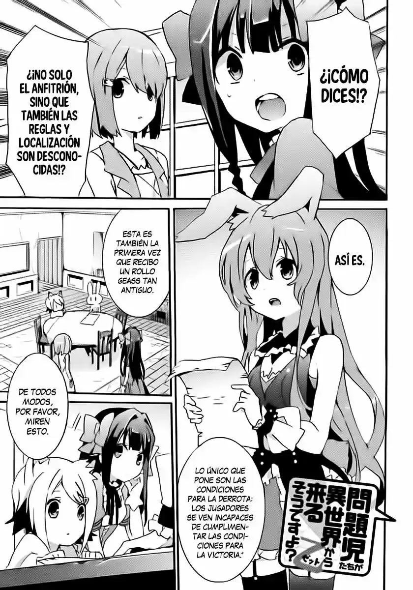 Mondaiji Tachi Ga Isekaikara Kuru Soudesuyo? Z - Capítulo 12 - Página 4 - LectorTMOo