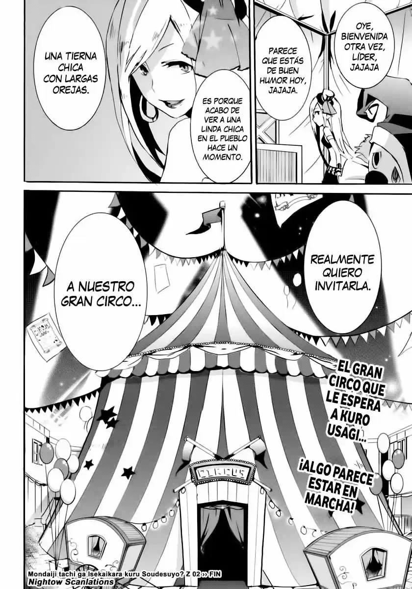 Mondaiji Tachi Ga Isekaikara Kuru Soudesuyo? Z - Capítulo 2 - Página 34 - LectorTMOo