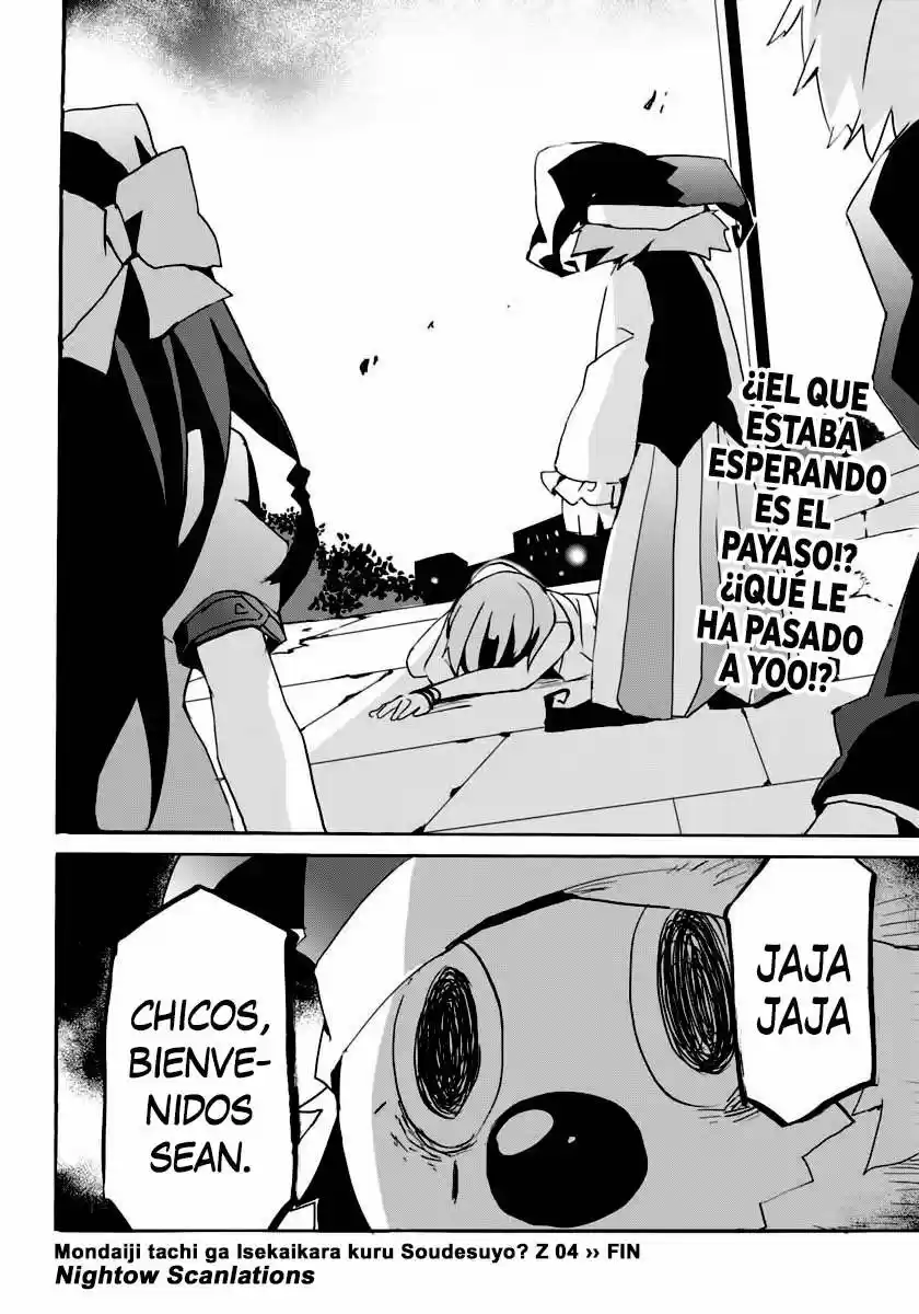 Mondaiji Tachi Ga Isekaikara Kuru Soudesuyo? Z - Capítulo 4 - Página 32 - LectorTMOo