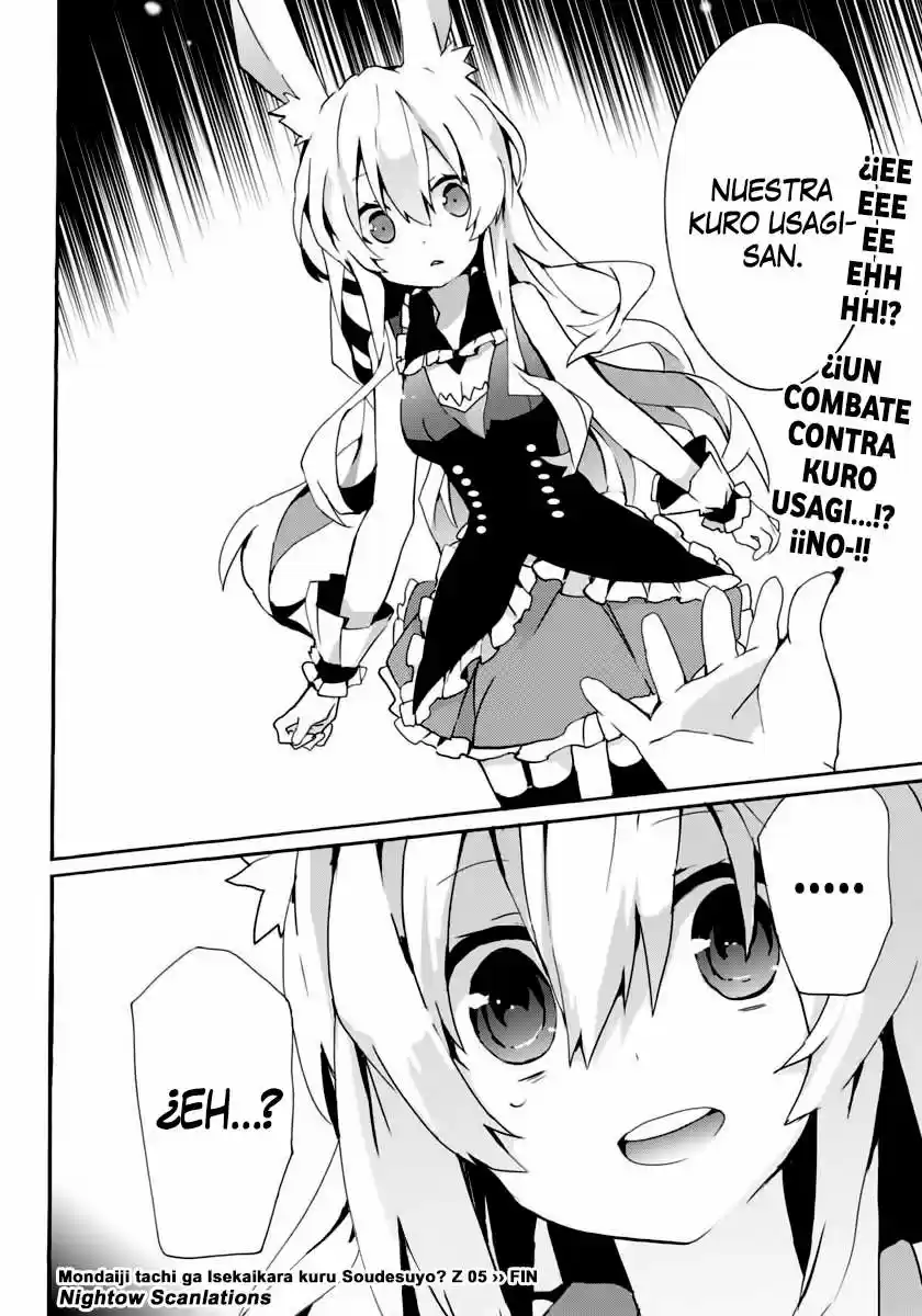 Mondaiji Tachi Ga Isekaikara Kuru Soudesuyo? Z - Capítulo 5 - Página 36 - LectorTMOo