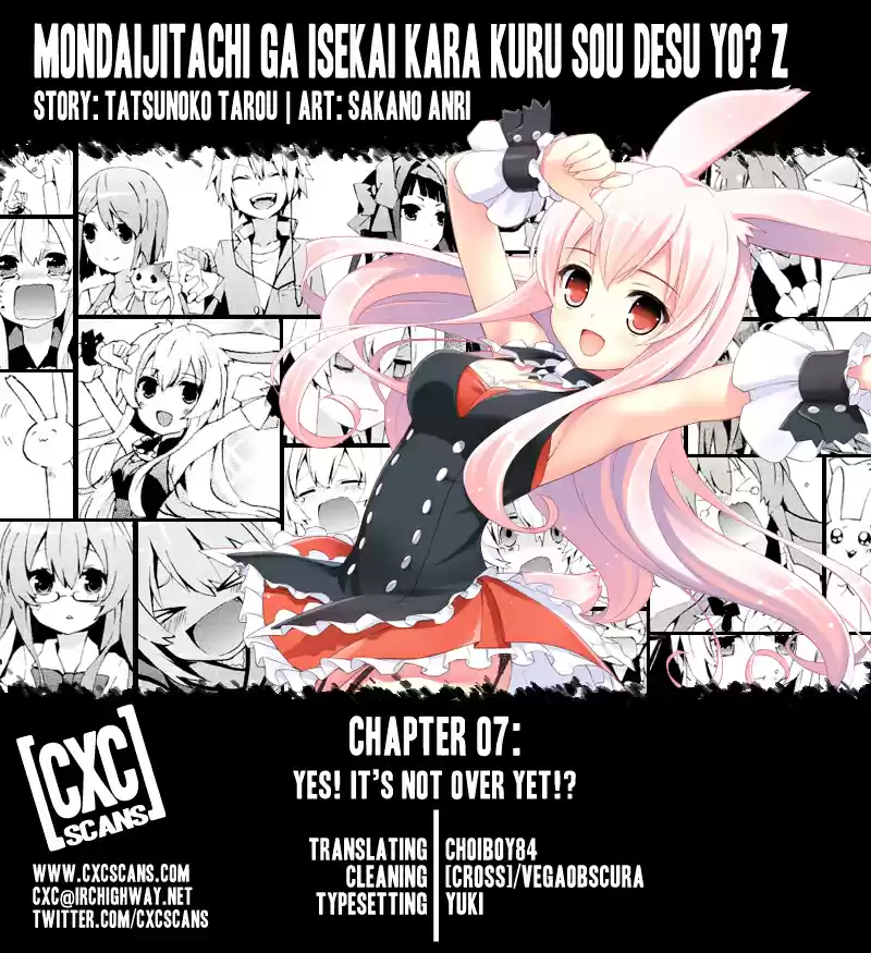 Mondaiji Tachi Ga Isekaikara Kuru Soudesuyo? Z - Capítulo 7 - Página 1 - LectorTMOo