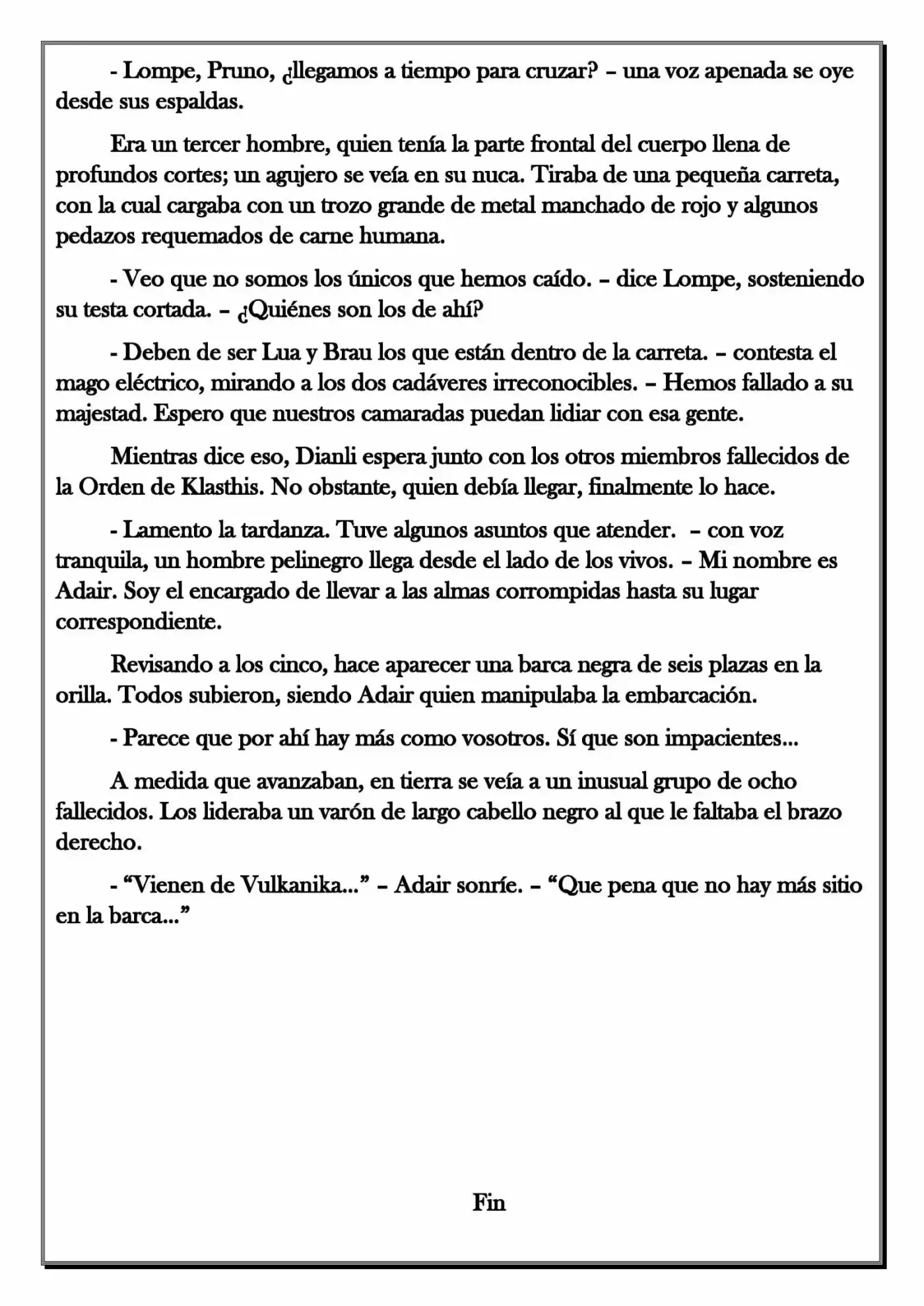 Monochrome Cross - Remade (Novela) - Capítulo 100.50 - Página 3 - LectorTMOo