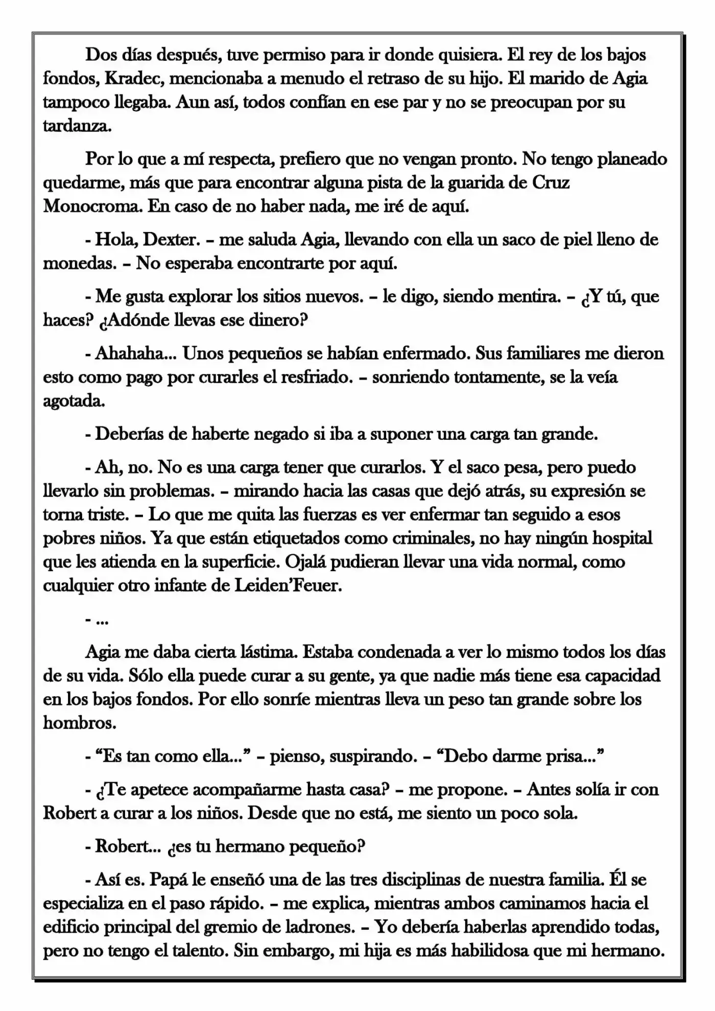 Monochrome Cross - Remade (Novela) - Capítulo 101 - Página 4 - LectorTMOo