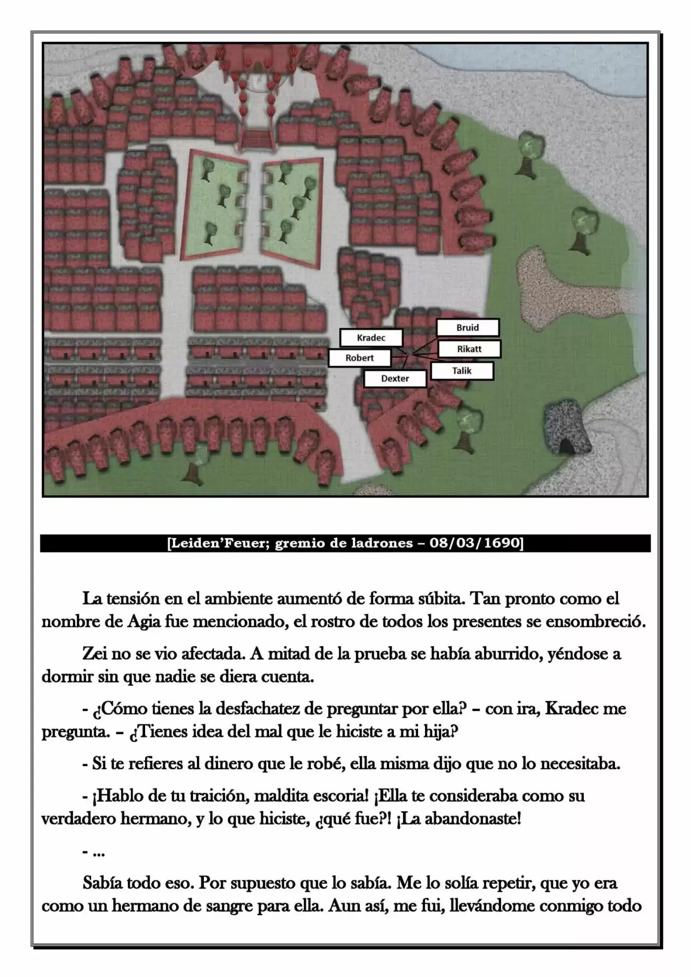 Monochrome Cross - Remade (Novela) - Capítulo 101 - Página 8 - LectorTMOo